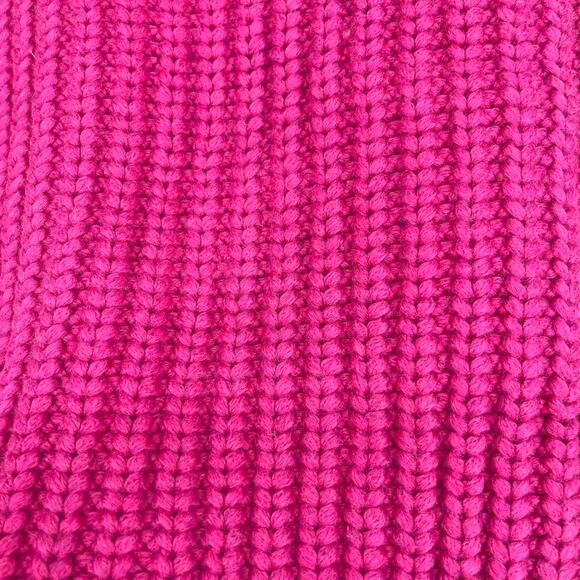 Marine Layer Merino Wool Blend Oversized Crewneck Rose Violet Sweater Medium NWT - Picture 4 of 7